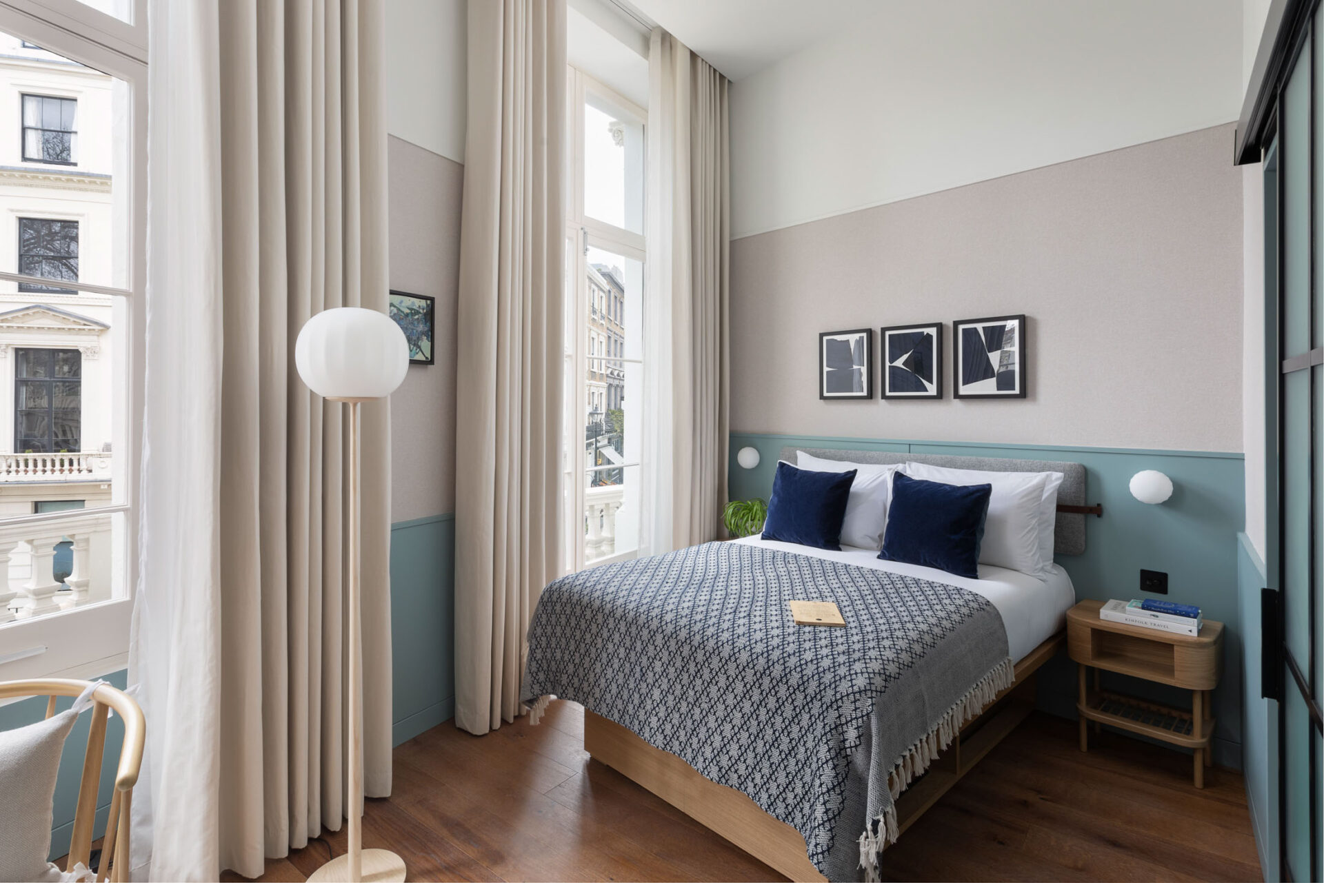 Bedroom at Inhabit hotel