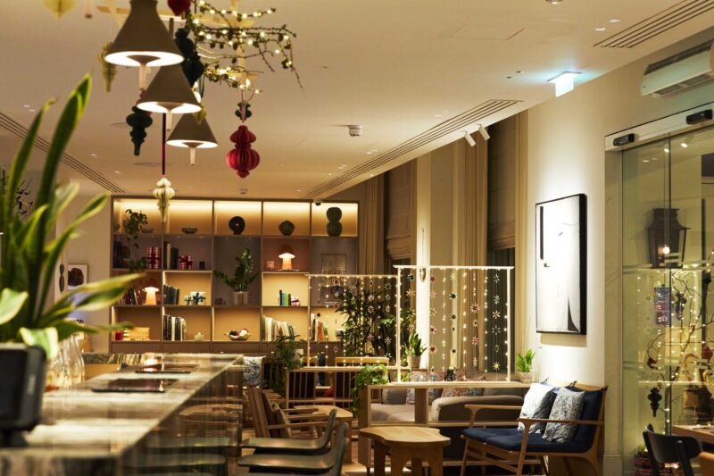 Inhabit Christmas decor