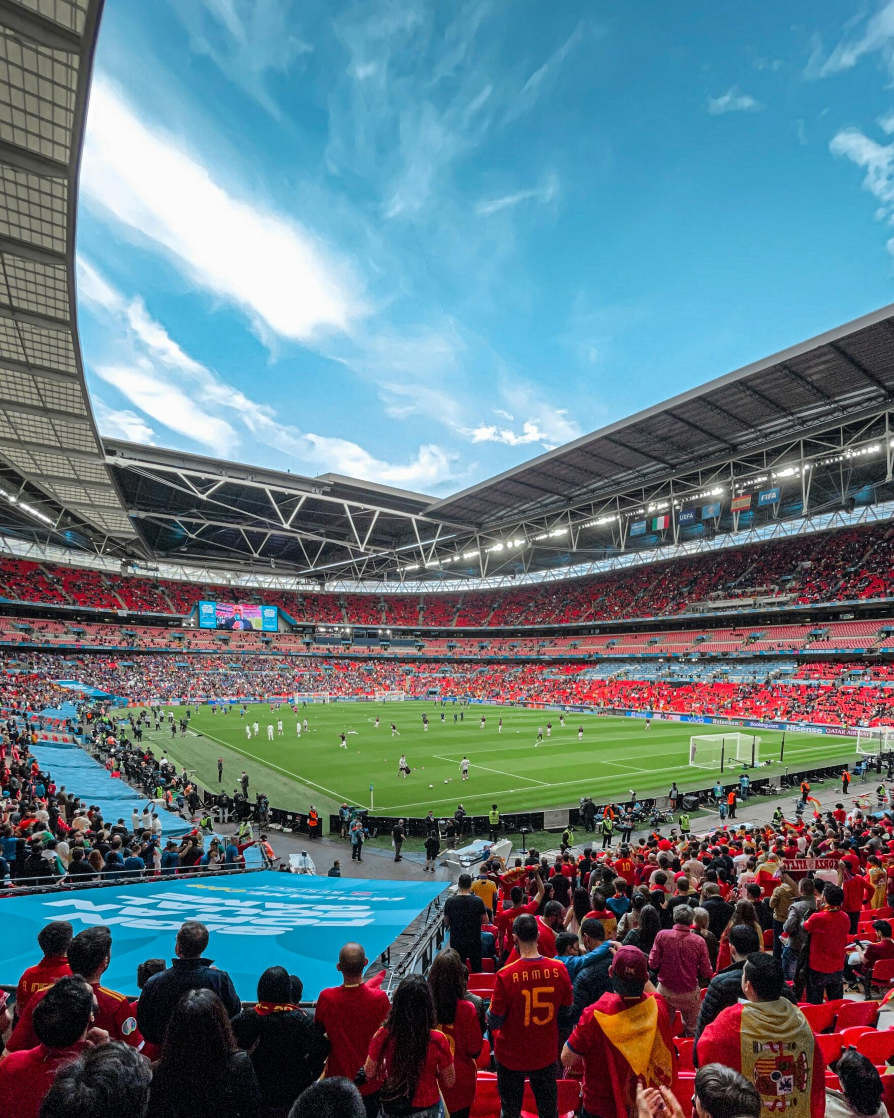 football match in london